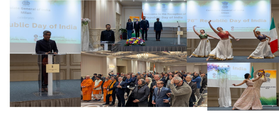 Glimpses of 76th Republic Day Reception hosted by CGI Milan